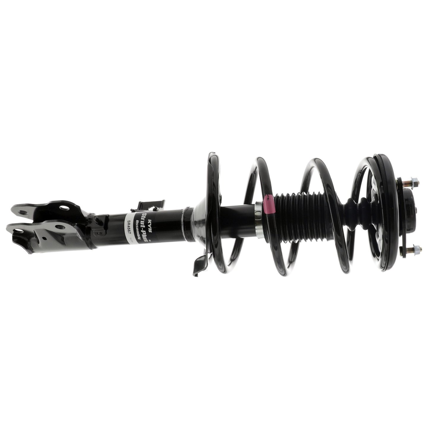 Front View of Front Right Suspension Strut and Coil Spring Assembly KYB SR4567