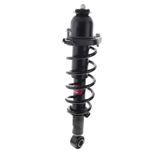 Angle View of Rear Left Suspension Strut and Coil Spring Assembly KYB SR4645