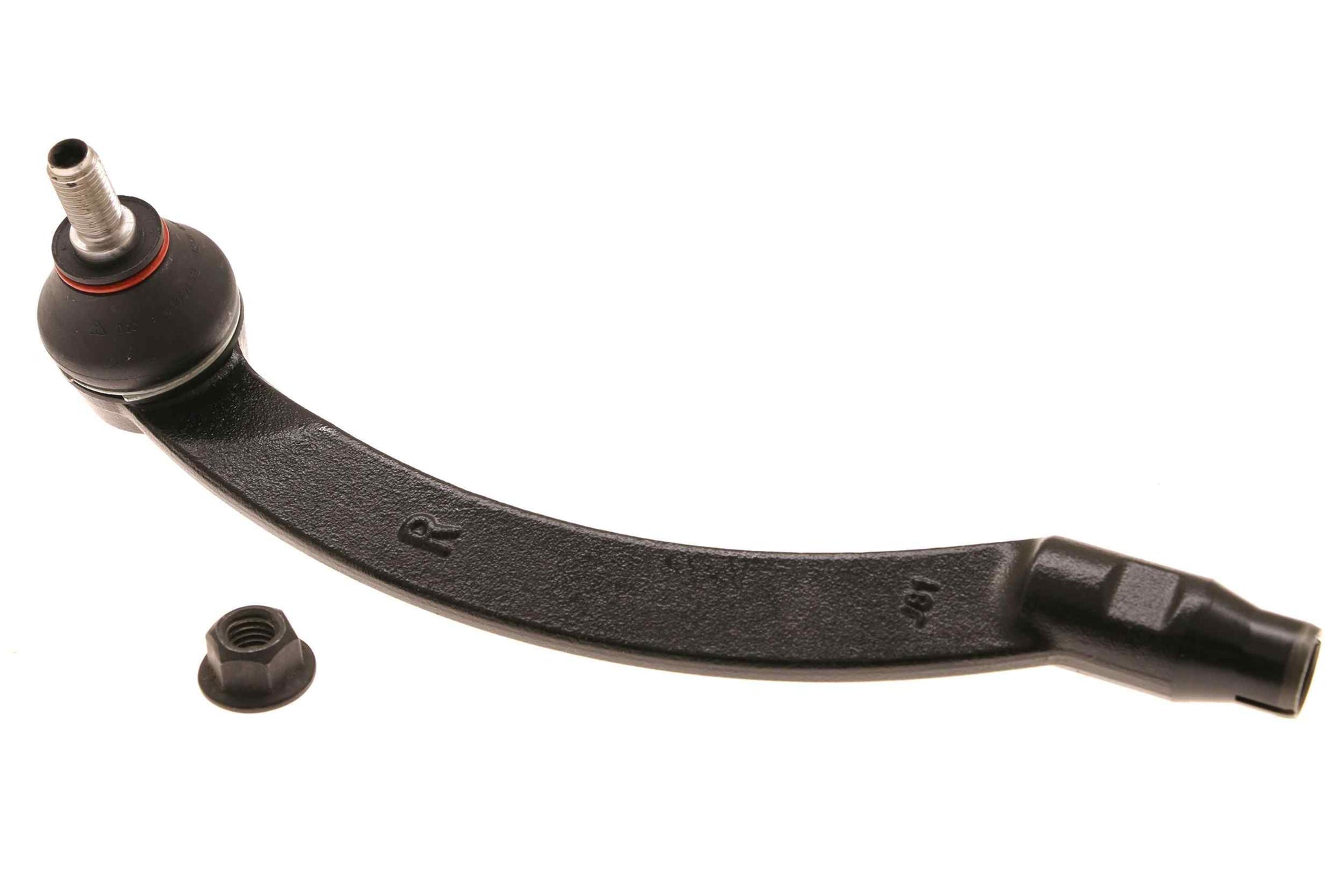 Front View of Right Steering Tie Rod End LEMFOERDER 2577202