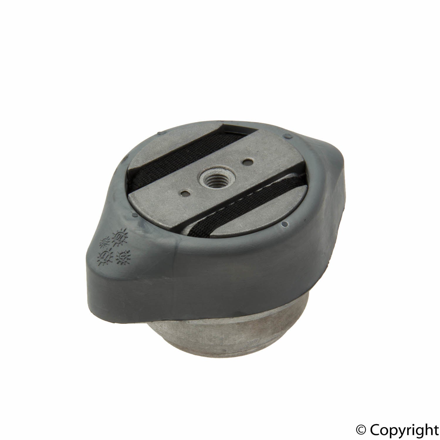 Front View of Manual Transmission Mount LEMFORDER 2586502