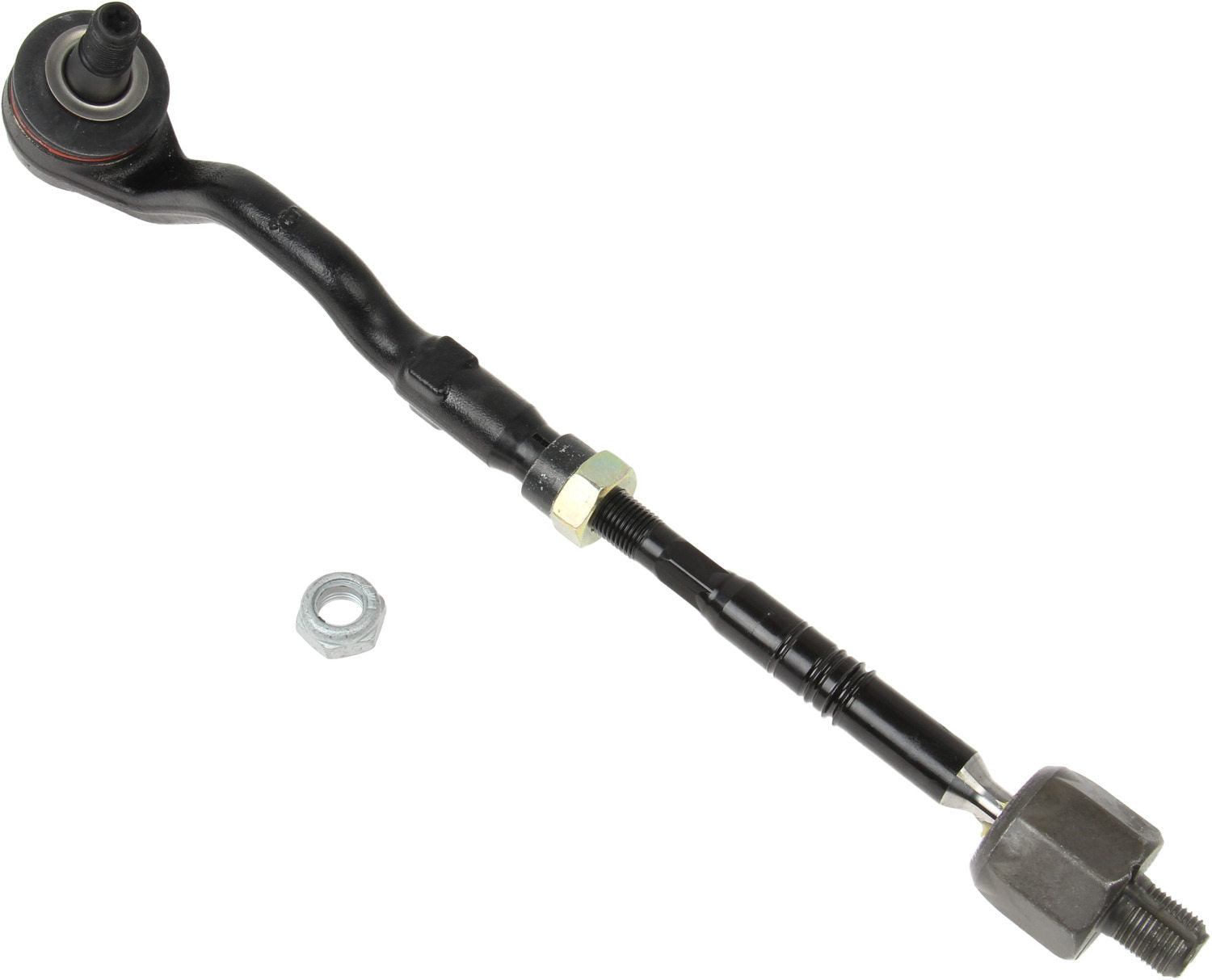 Angle View of Steering Tie Rod End Assembly LEMFOERDER 2715102