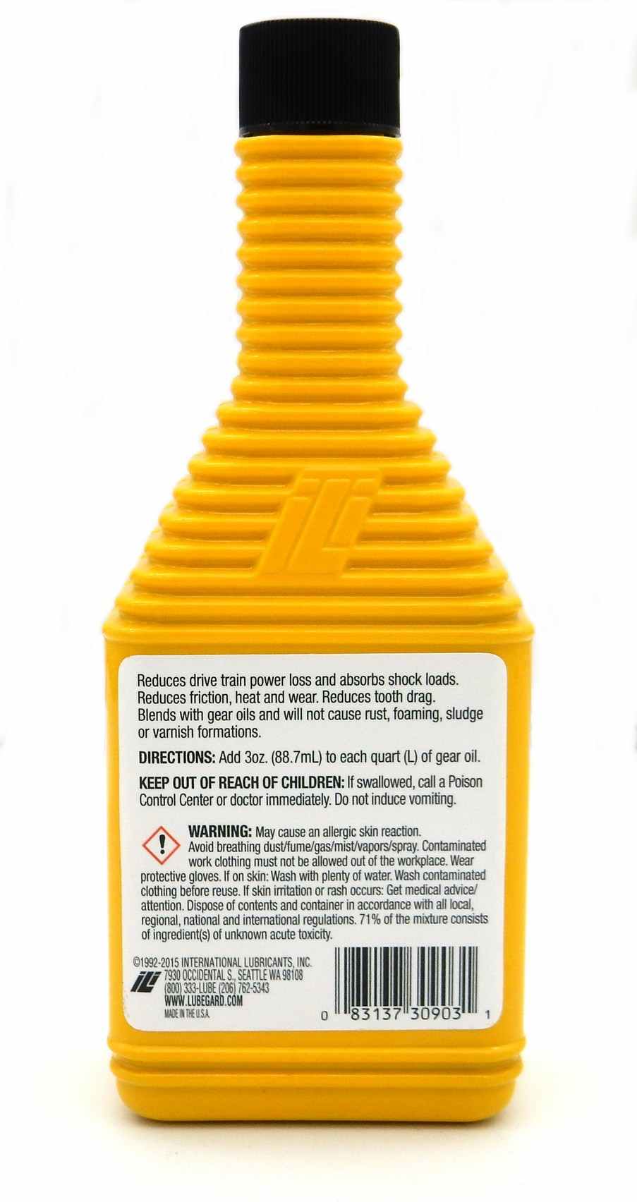 Back View of Transmission Fluid Additive LUBEGARD 30903