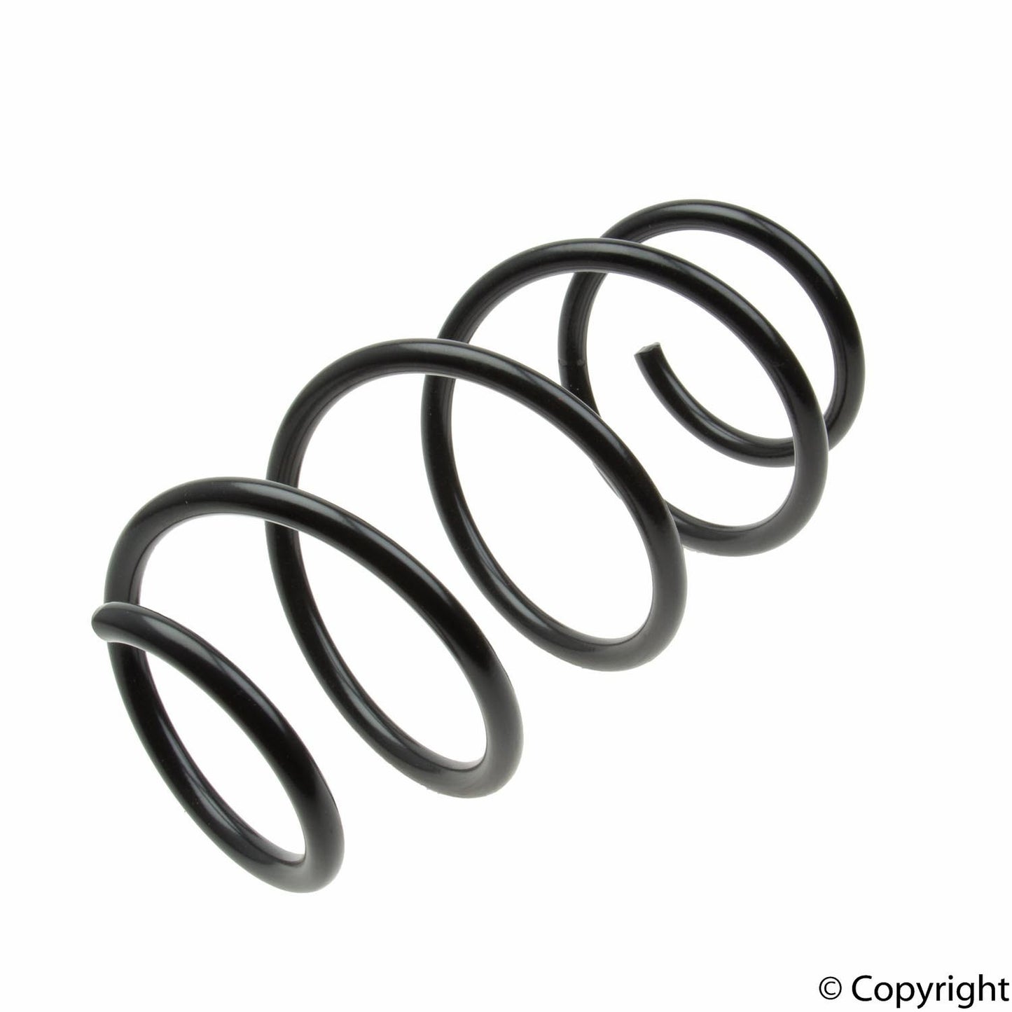 Top View of Front Coil Spring LESJOFORS 4056881