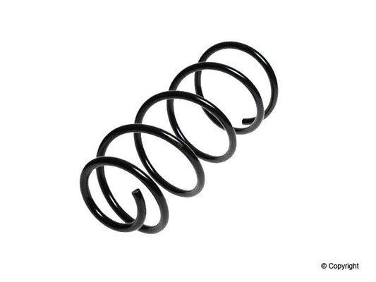 Top View of Front Coil Spring LESJOFORS 4095835