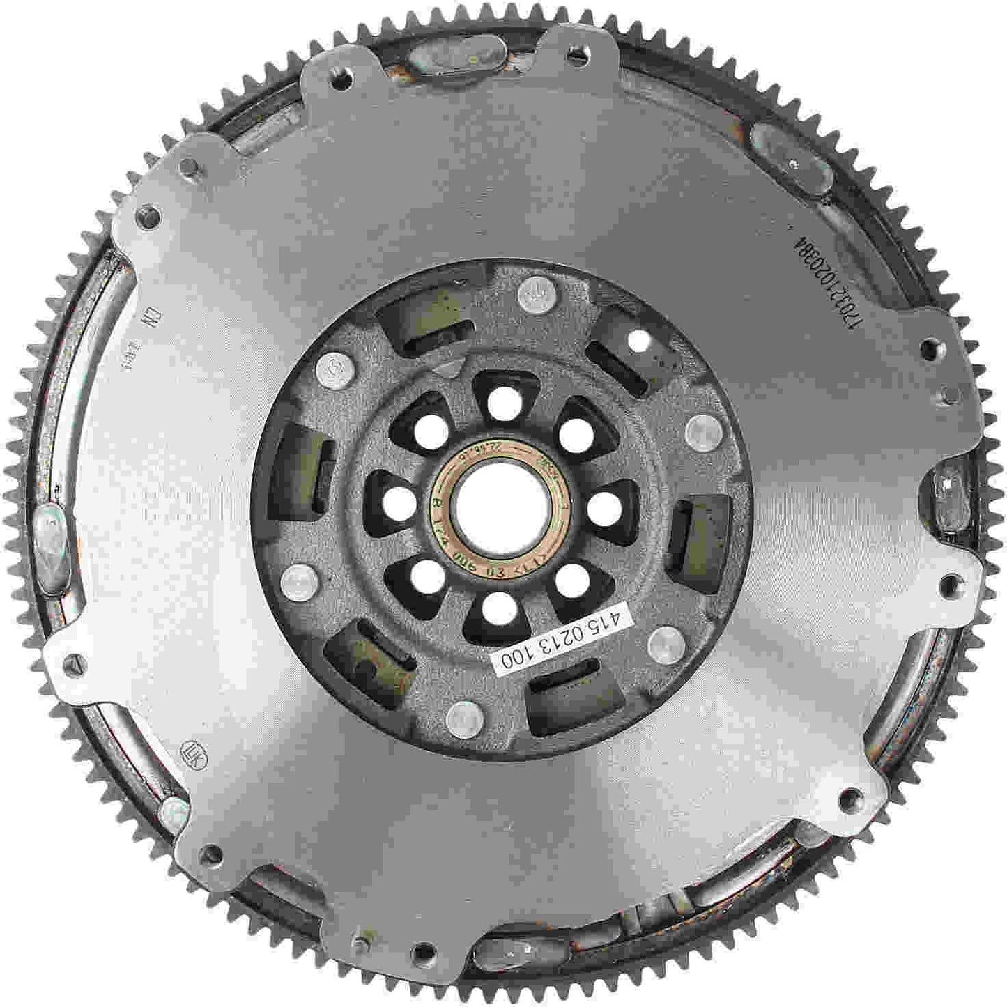 Bottom View of Clutch Flywheel LUK DMF067