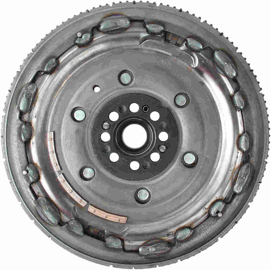 Top View of Clutch Flywheel LUK DMF067