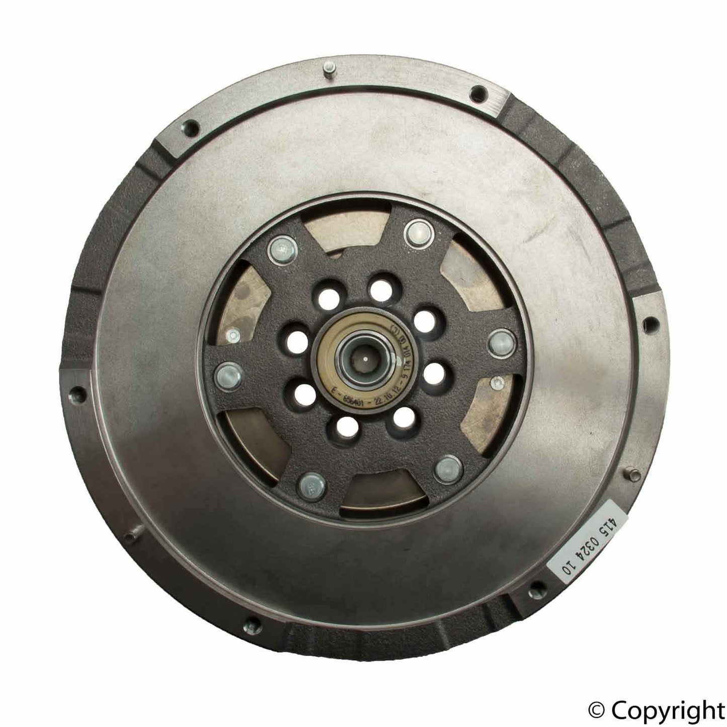 Top View of Clutch Flywheel LUK DMF088