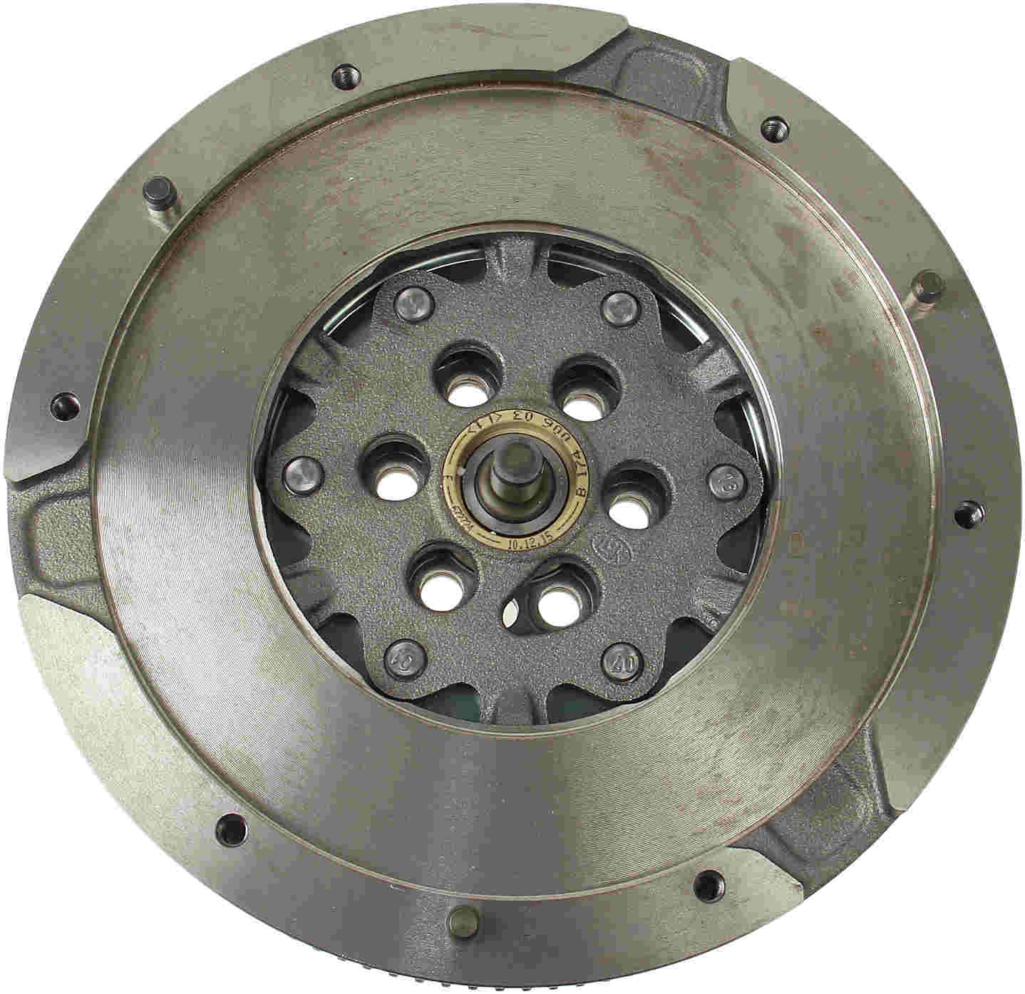 Top View of Clutch Flywheel LUK DMF134