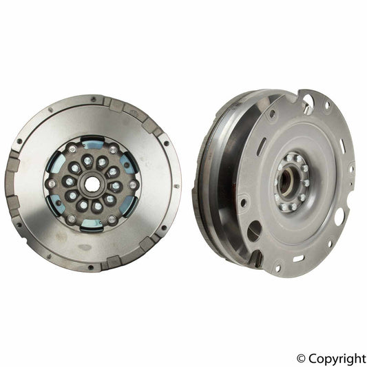 Top View of Clutch Flywheel LUK DMF225