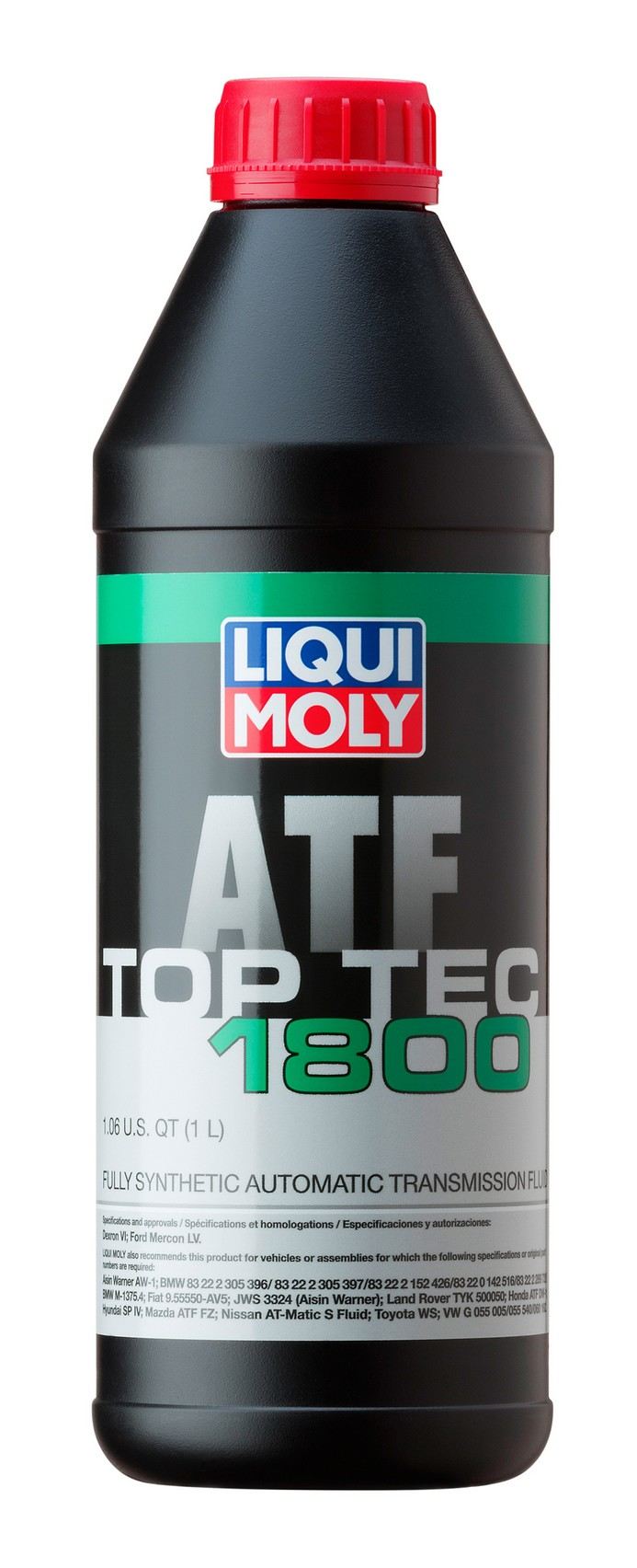 Front View of Automatic Transmission Fluid LIQUI MOLY 20032