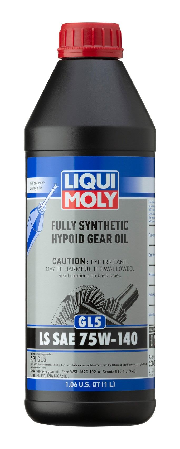 Front View of Rear Differential Oil LIQUI MOLY 20042