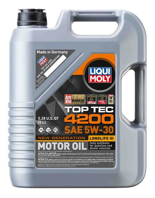 Front View of Engine Oil LIQUI MOLY 2011