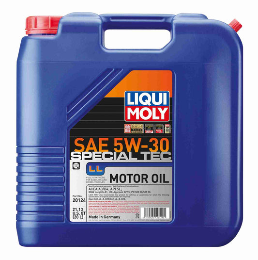 Front View of Engine Oil LIQUI MOLY 20124