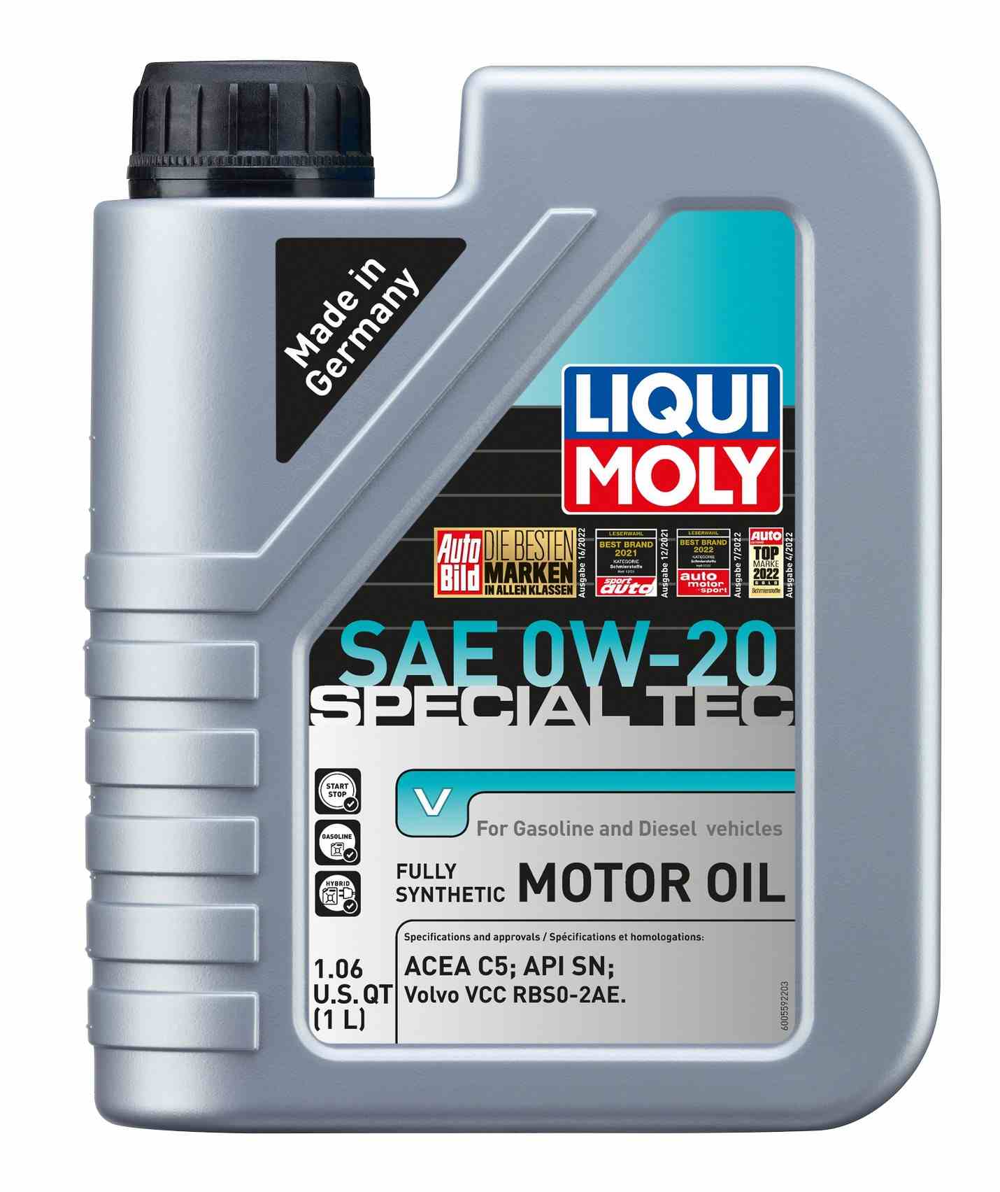 Front View of Engine Oil LIQUI MOLY 20198