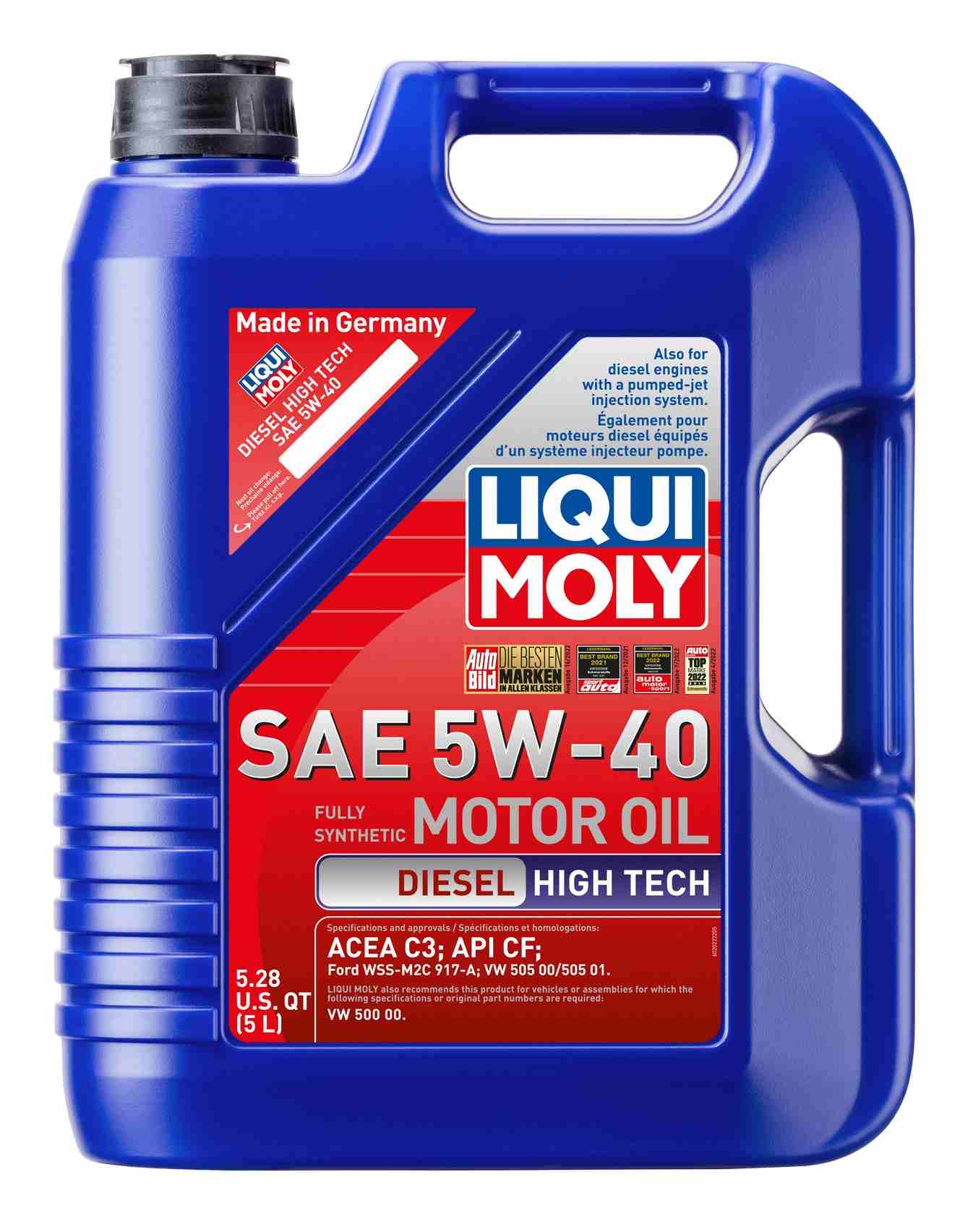 Front View of Engine Oil LIQUI MOLY 2022