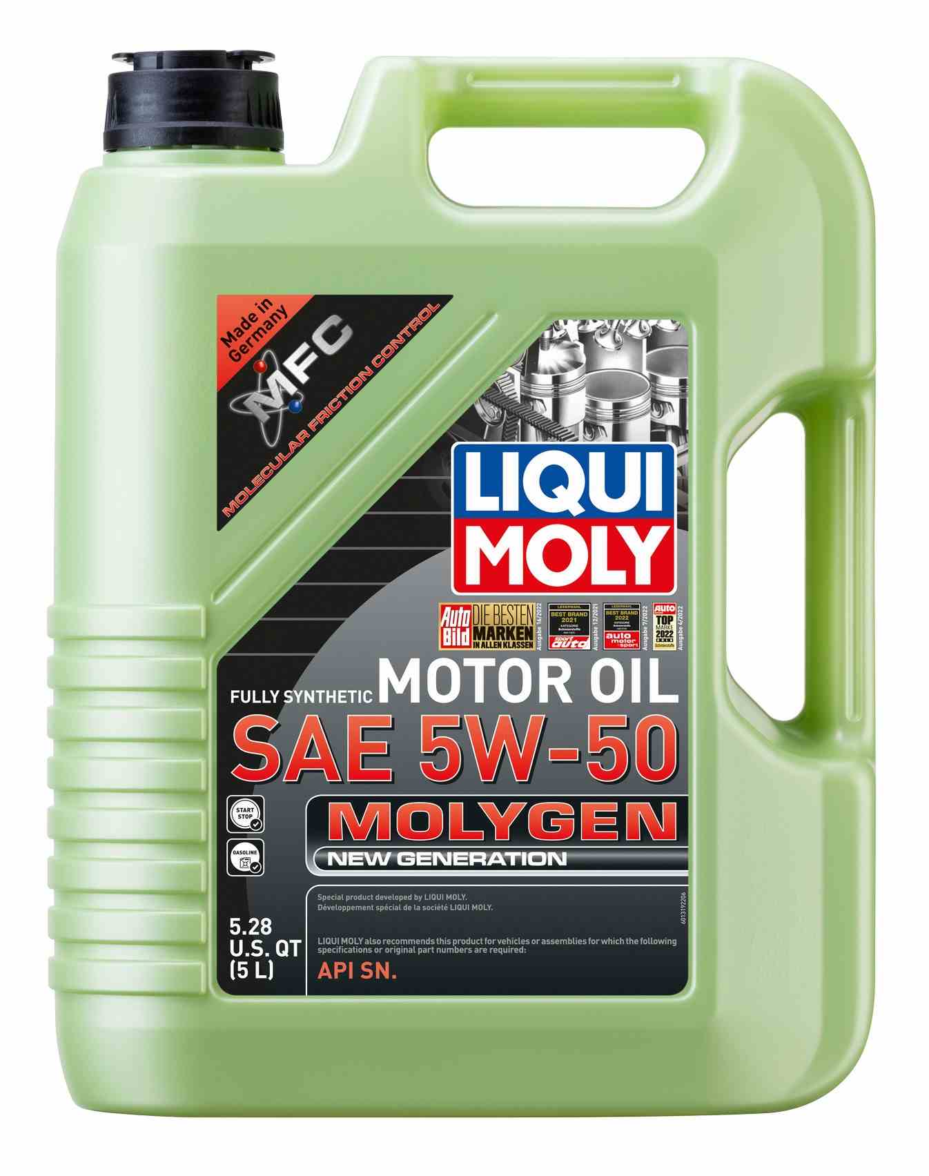 Front View of Engine Oil LIQUI MOLY 20310