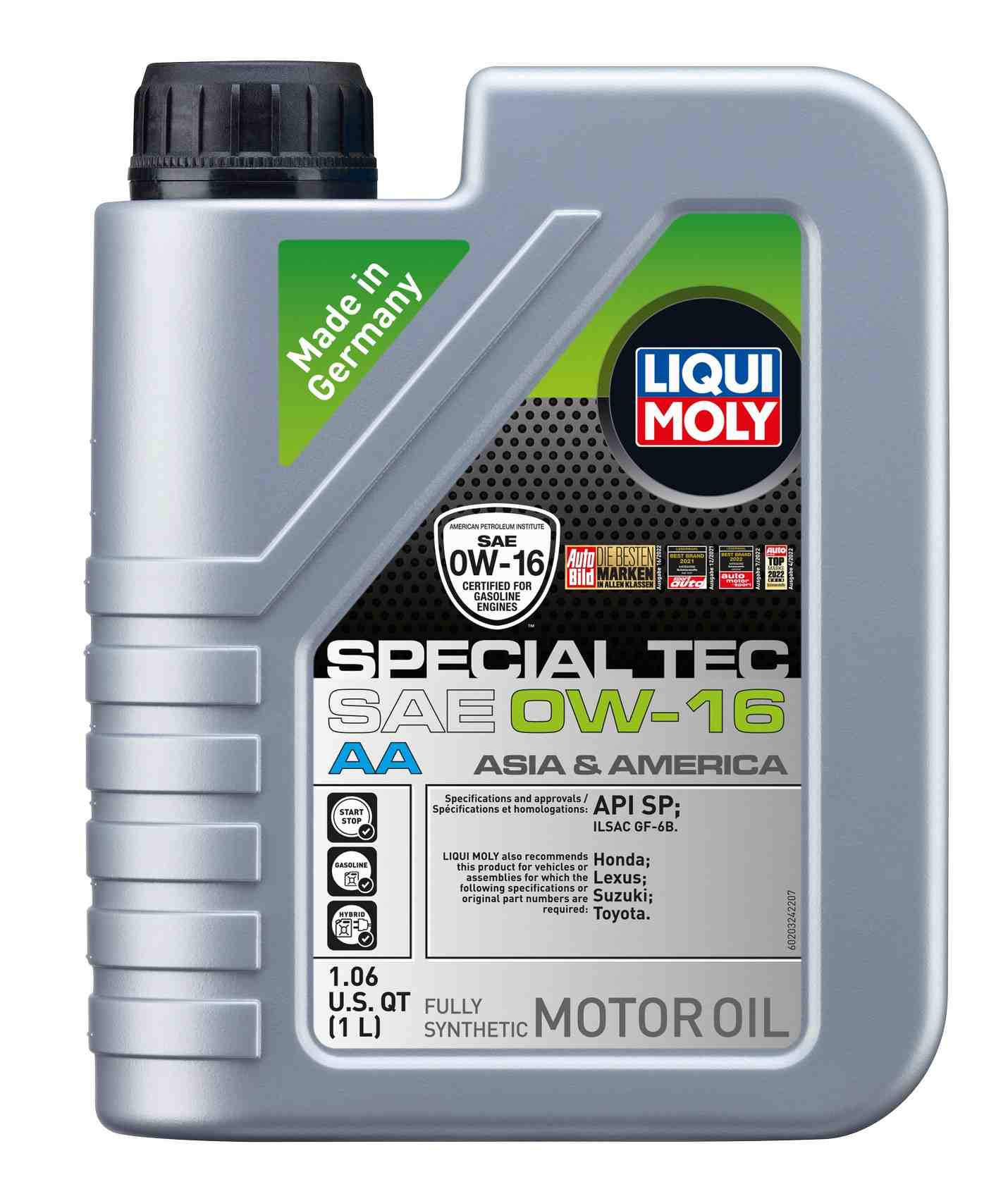 Front View of Engine Oil LIQUI MOLY 20324