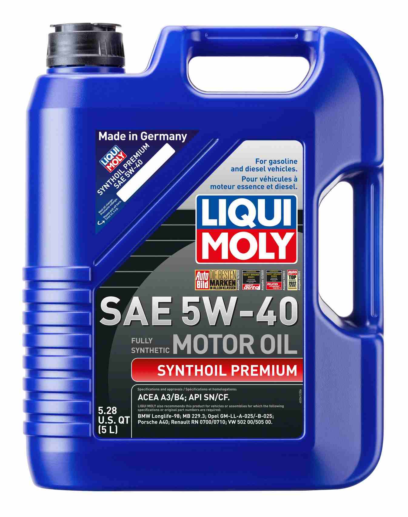 Front View of Engine Oil LIQUI MOLY 2041