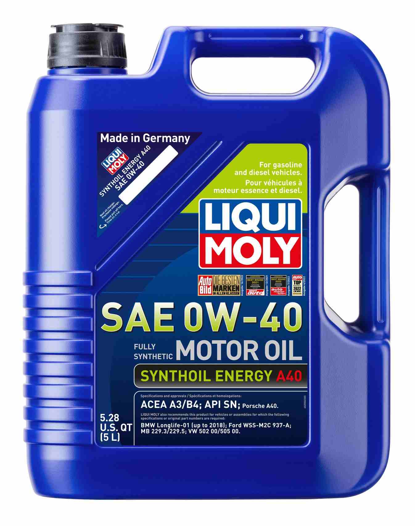 Front View of Engine Oil LIQUI MOLY 2050