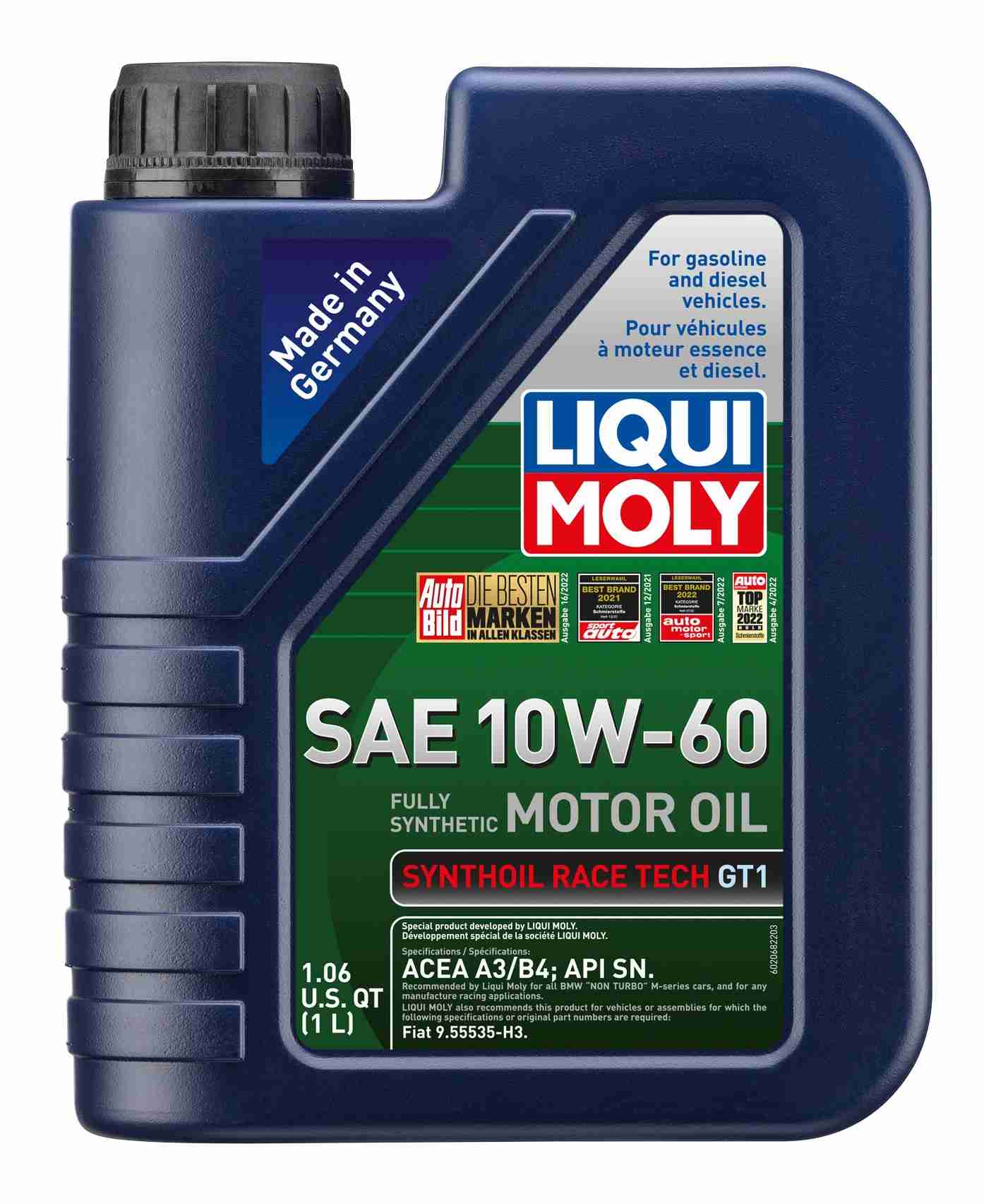 Front View of Engine Oil LIQUI MOLY 2068