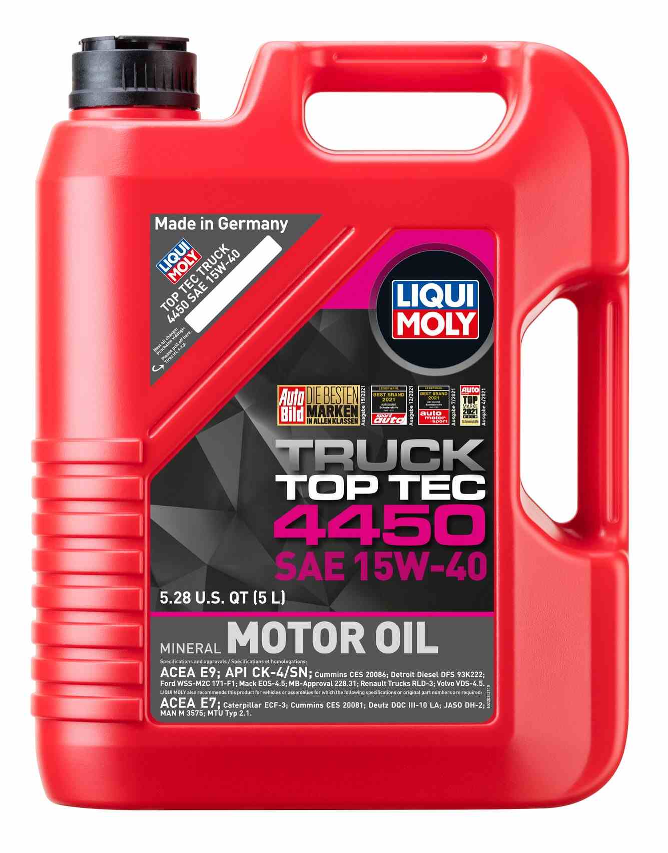 Front View of Transfer Case Fluid LIQUI MOLY 22038