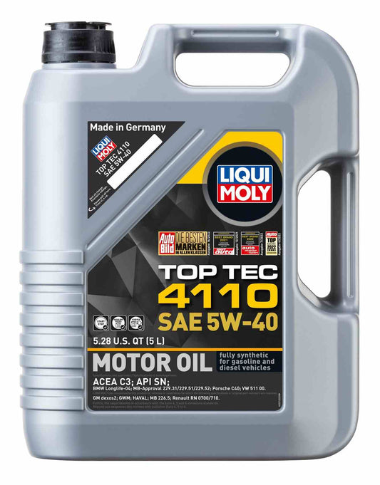 Front View of Engine Oil LIQUI MOLY 22122