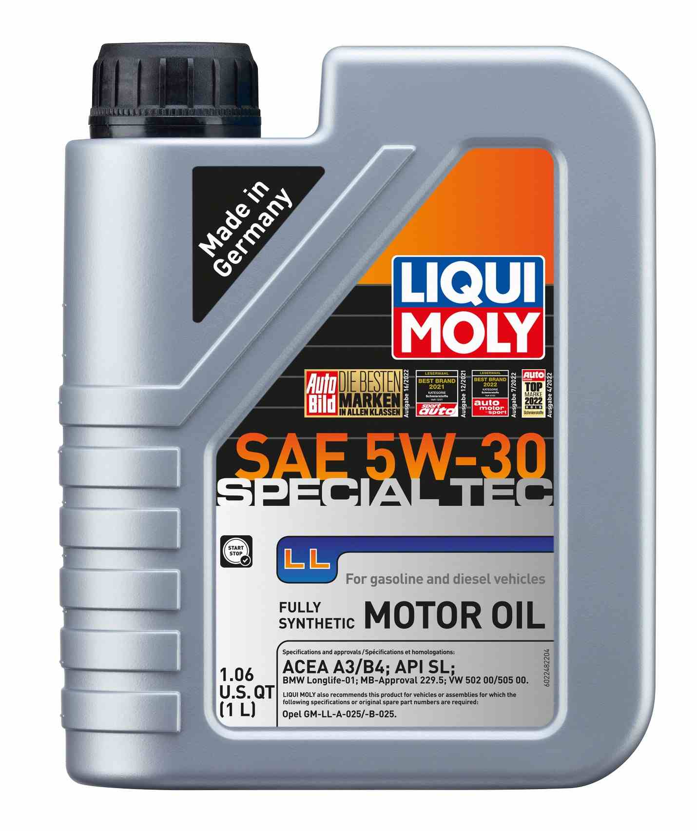 Front View of Engine Oil LIQUI MOLY 2248