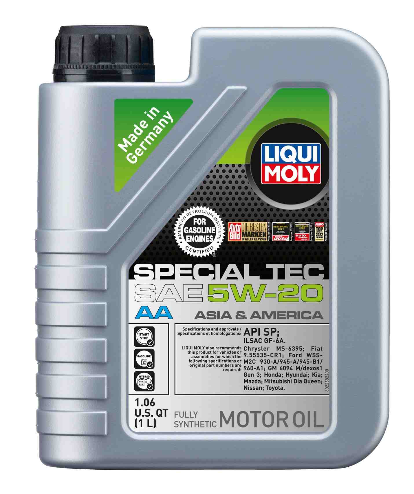 Front View of Engine Oil LIQUI MOLY 2258