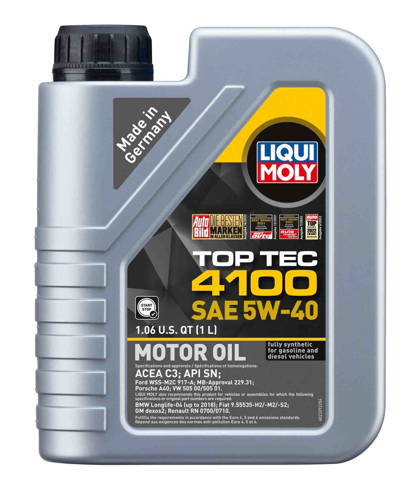 Front View of Engine Oil LIQUI MOLY 2329