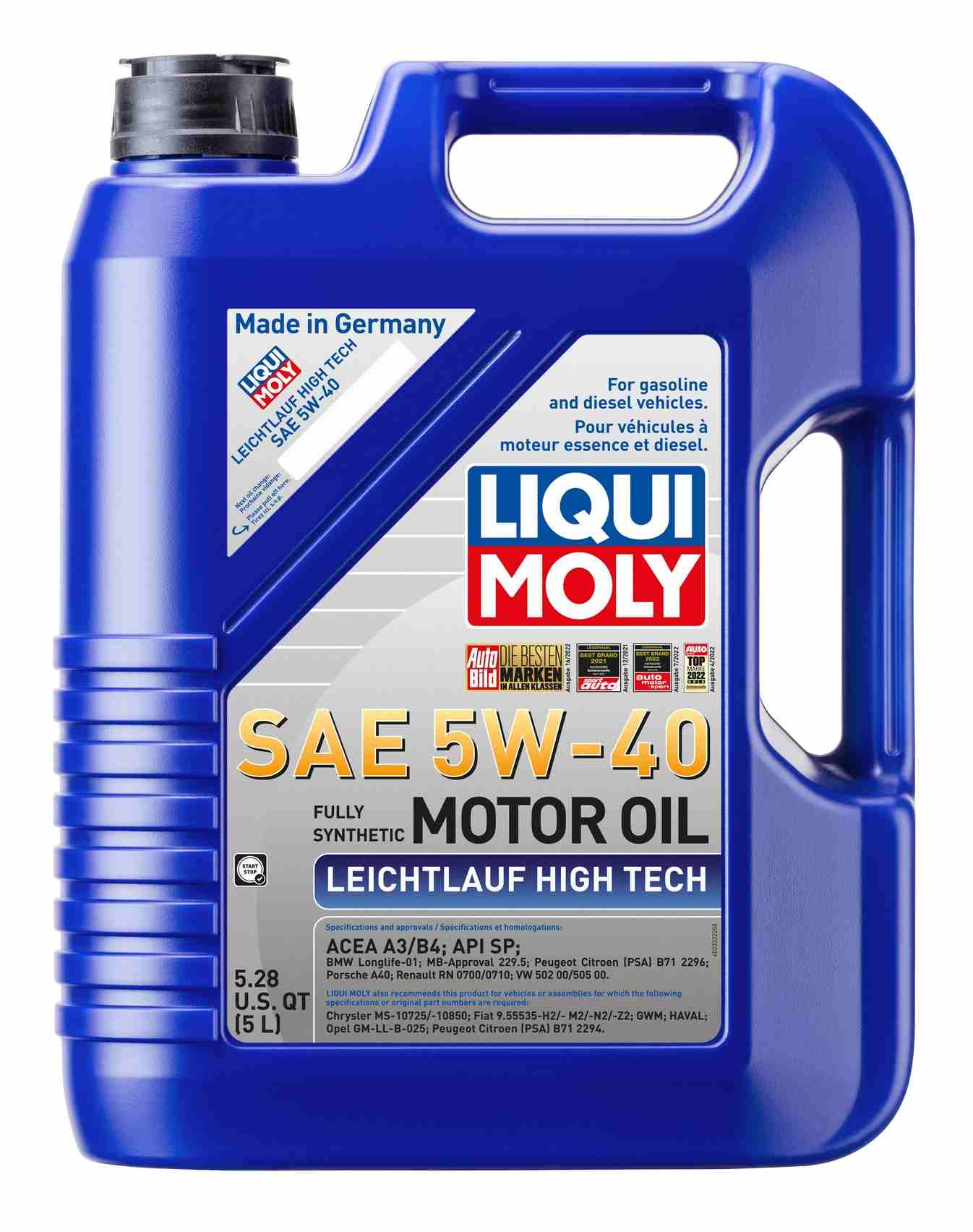 Front View of Engine Oil LIQUI MOLY 2332