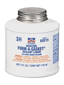 Front View of Gasket Sealant PERMATEX 80019