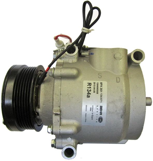 Right View of A/C Compressor MAHLE ACP1097000S