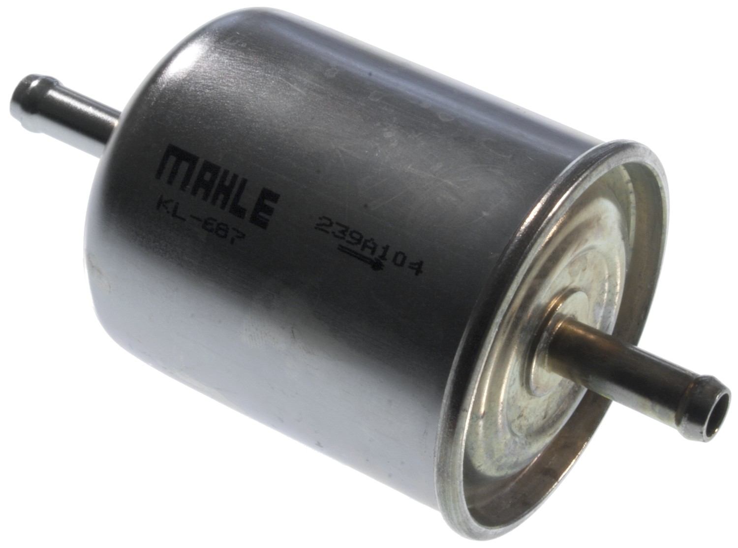 Angle View of Fuel Filter MAHLE KL687