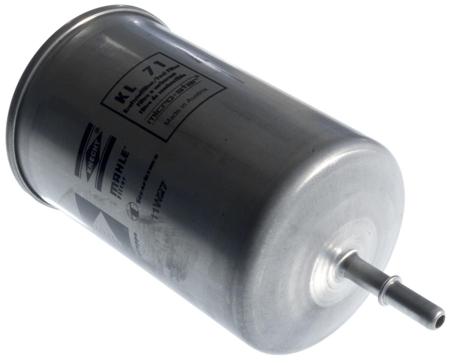 Angle View of Fuel Filter MAHLE KL71