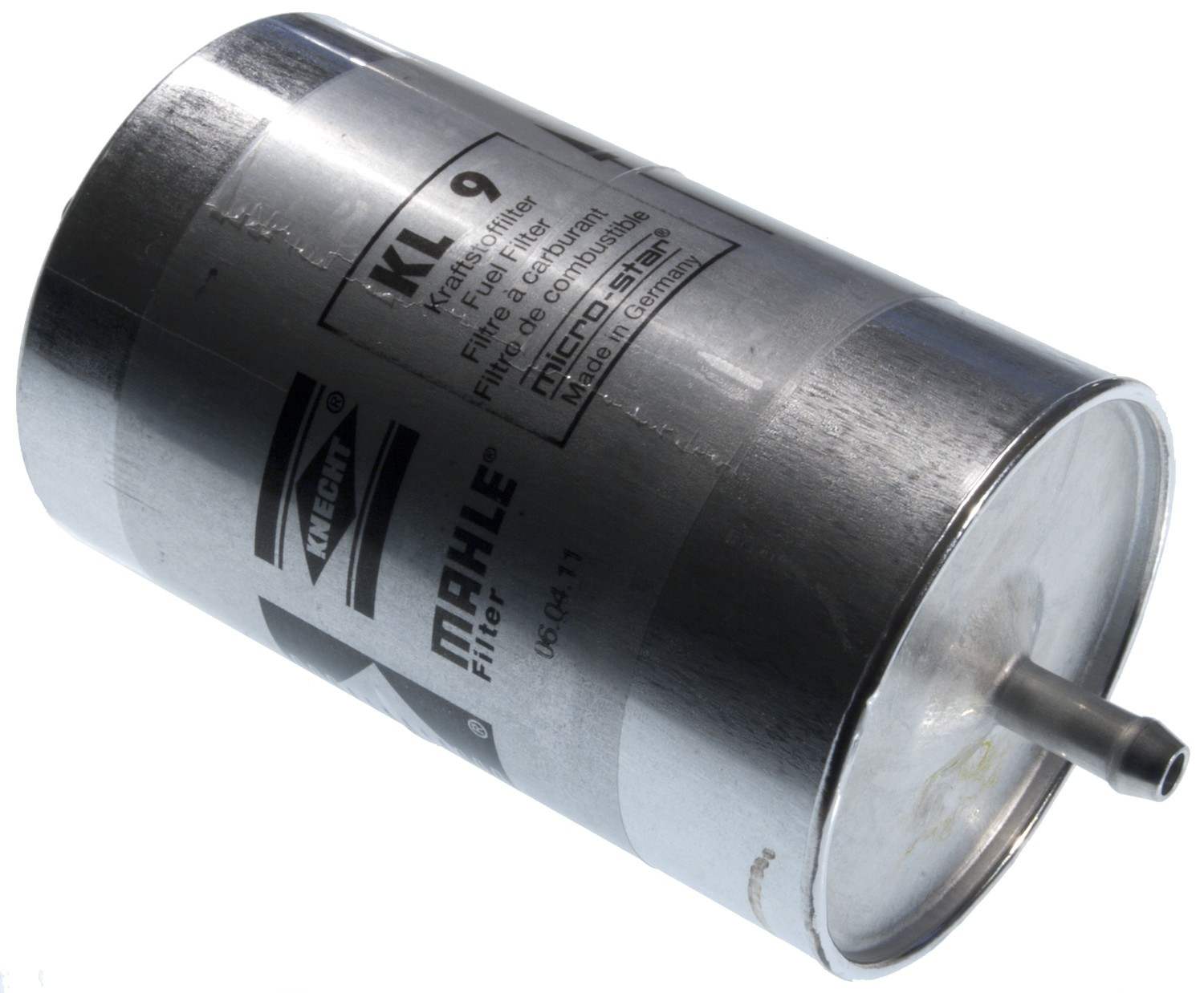 Angle View of Fuel Filter MAHLE KL9