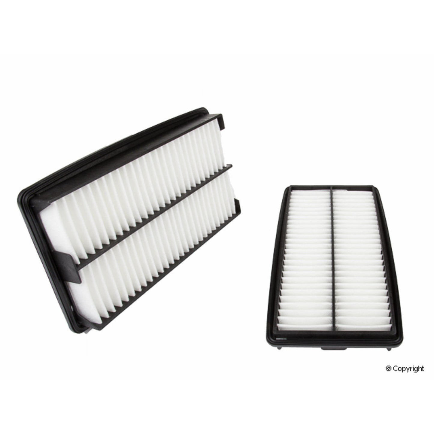 Front View of Air Filter MAHLE LX3001