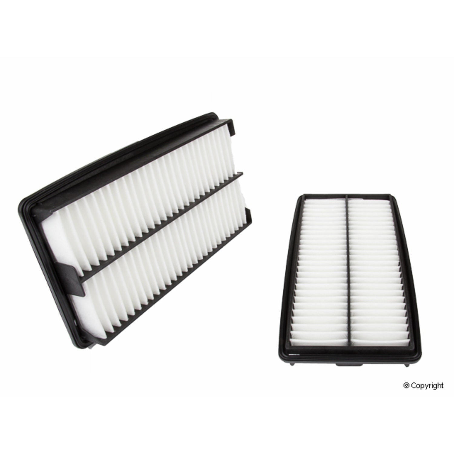 Front View of Air Filter MAHLE LX3001