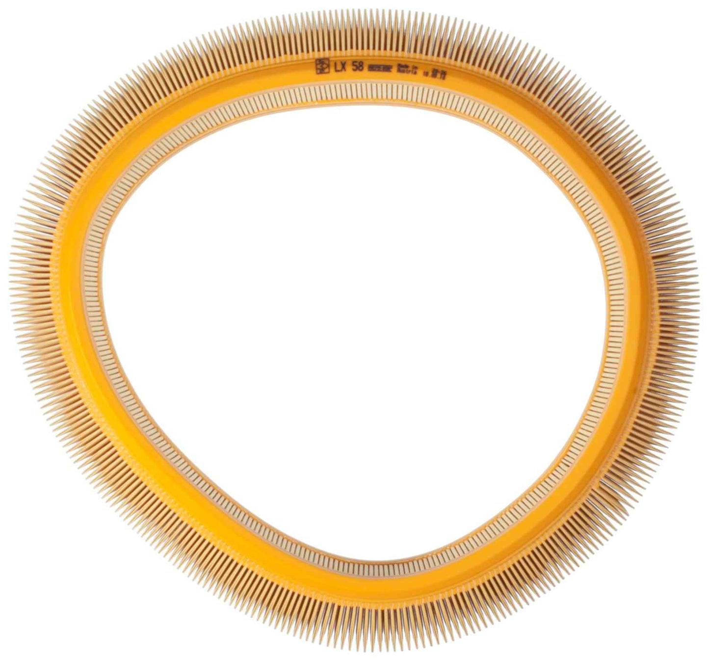 Top View of Air Filter MAHLE LX58