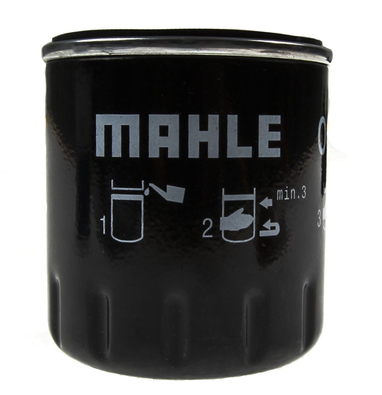 Front View of Engine Oil Filter MAHLE OC1063