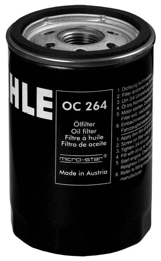 Angle View of Engine Oil Filter MAHLE OC264