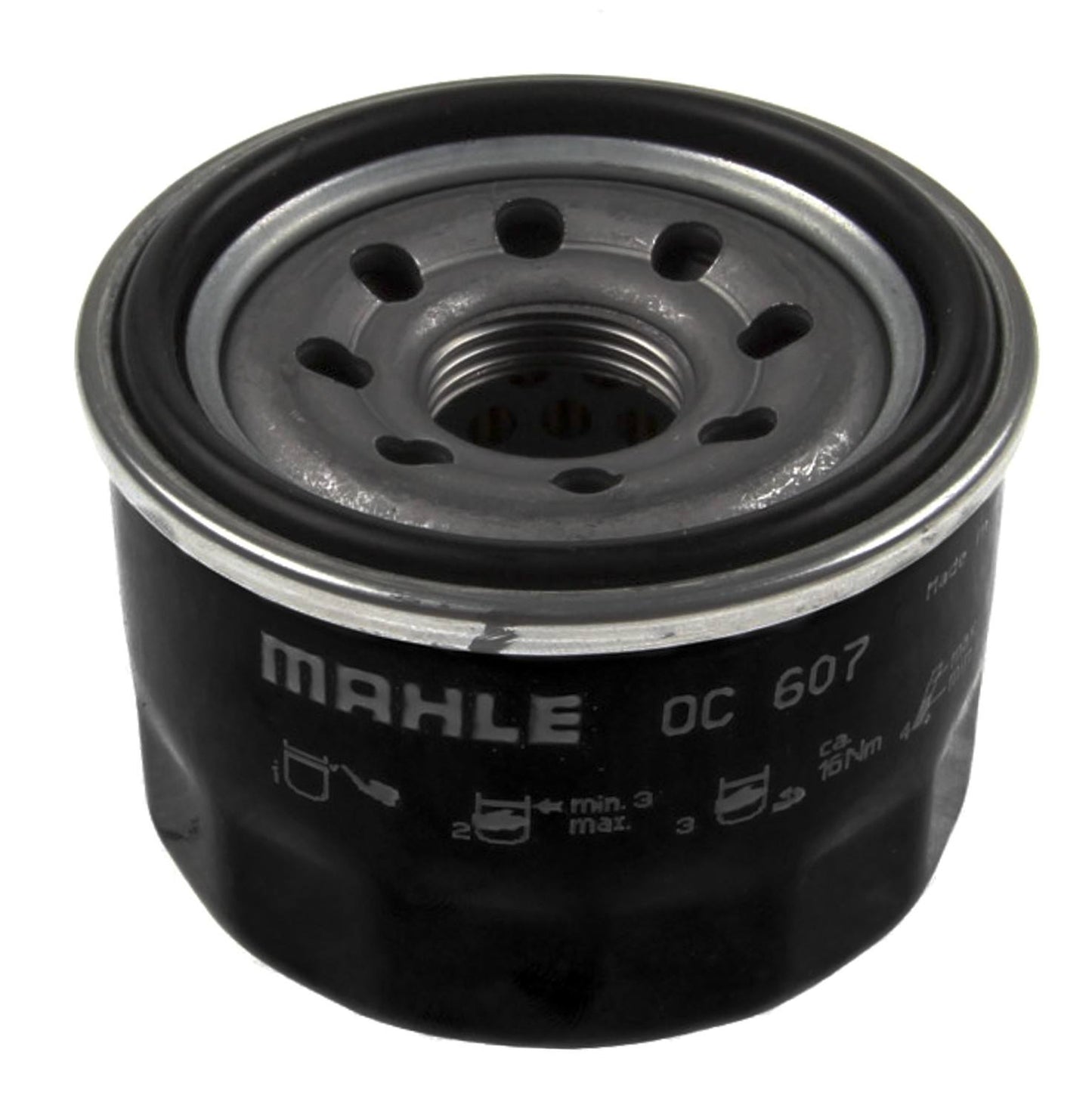 Angle View of Engine Oil Filter MAHLE OC607