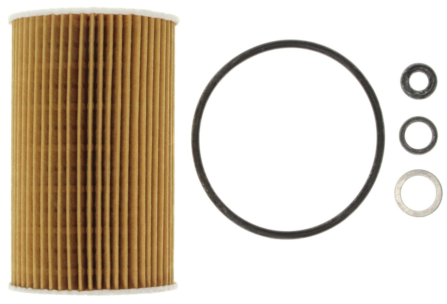 Accessories 3 View of Engine Oil Filter MAHLE OX351D