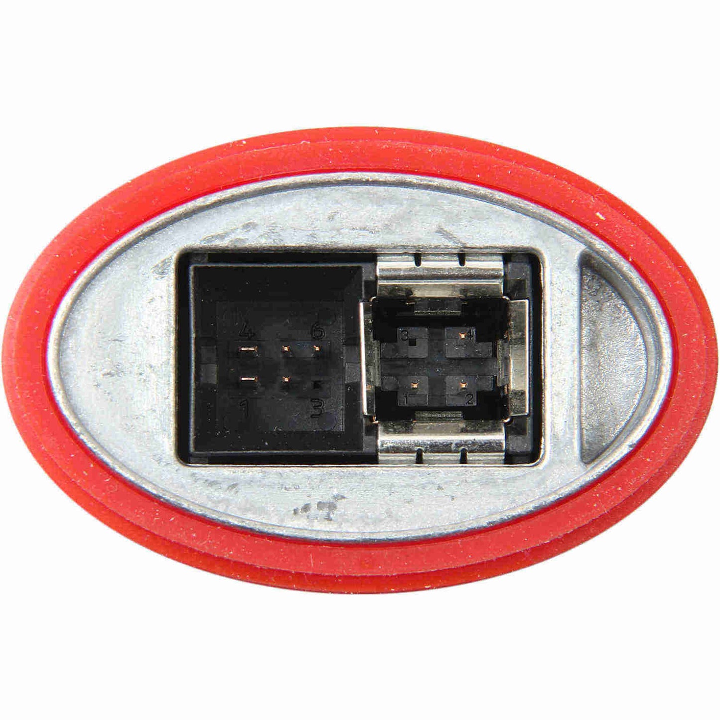 Connector View of High Intensity Discharge (HID) Headlight Control Module MARELLI LRB390