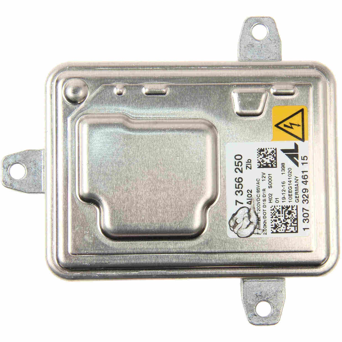 Top View of High Intensity Discharge (HID) Headlight Control Module MARELLI LRB390