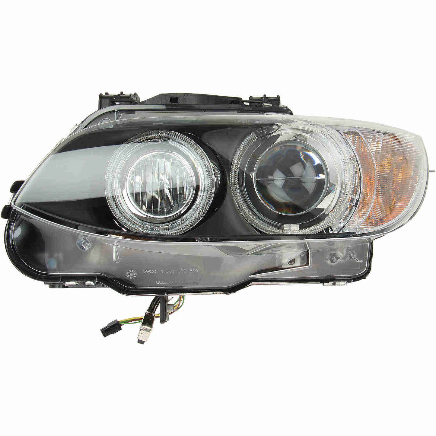 Front View of Left Headlight Assembly MARELLI LUS5492