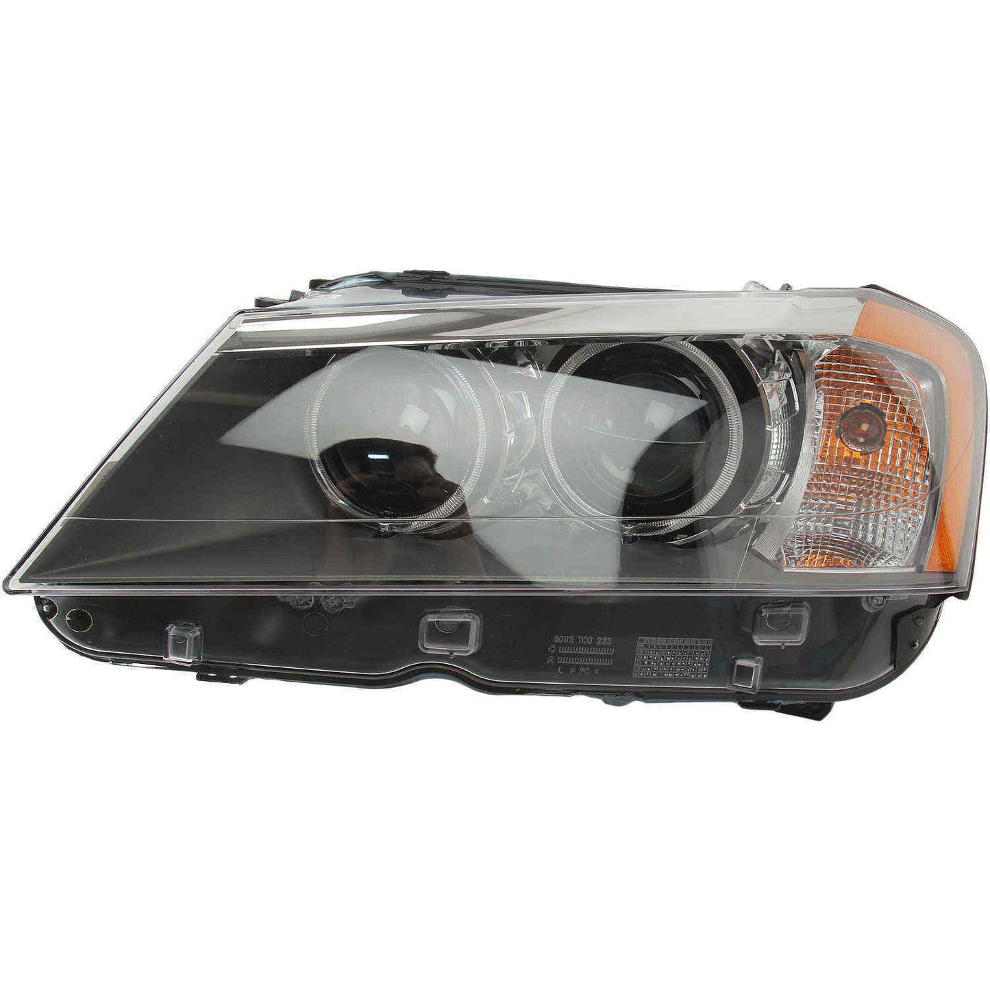 Front View of Left Headlight Assembly MARELLI LUS6832