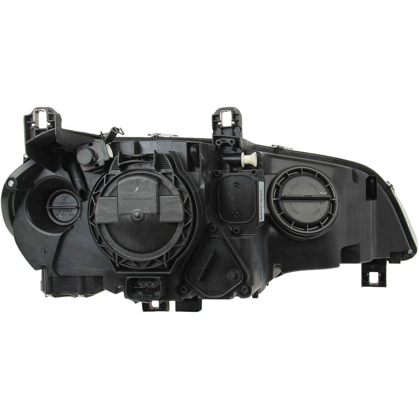 Top View of Left Headlight Assembly MARELLI LUS6842