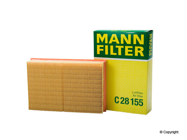 Top View of Air Filter MANN C28155