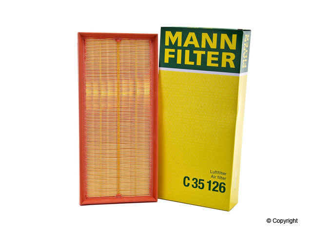 Top View of Air Filter MANN C35126