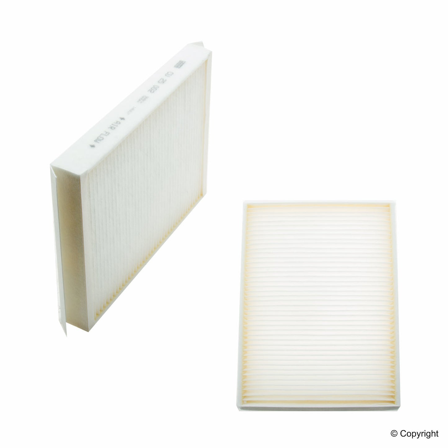 Top View of Cabin Air Filter MANN CU25002